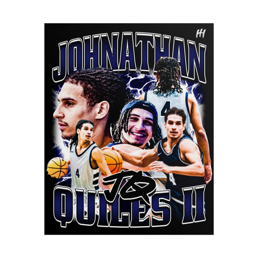 Johnathan Quiles II Poster - 16″ x 20″