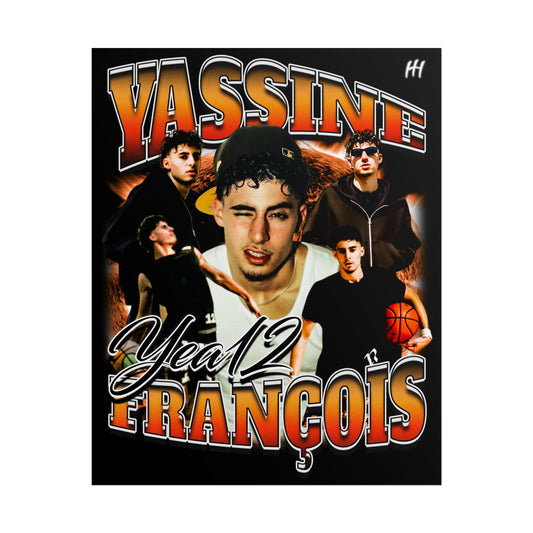 Yassine François Poster - 16″ x 20″