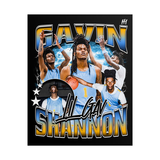 Gavin Shannon Poster - 16″ x 20″