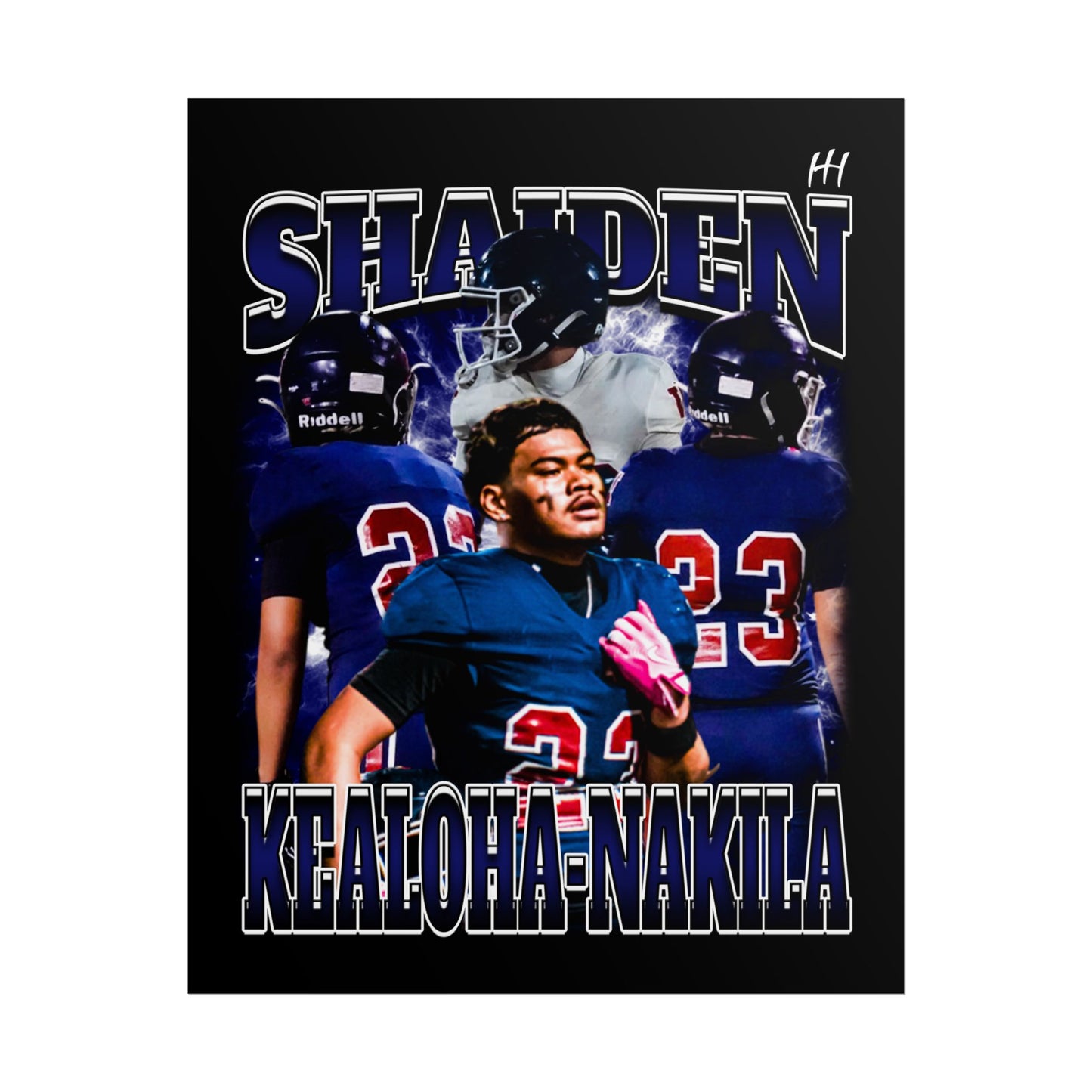 Shaiden Kealoha Nakila Poster - 16″ x 20″