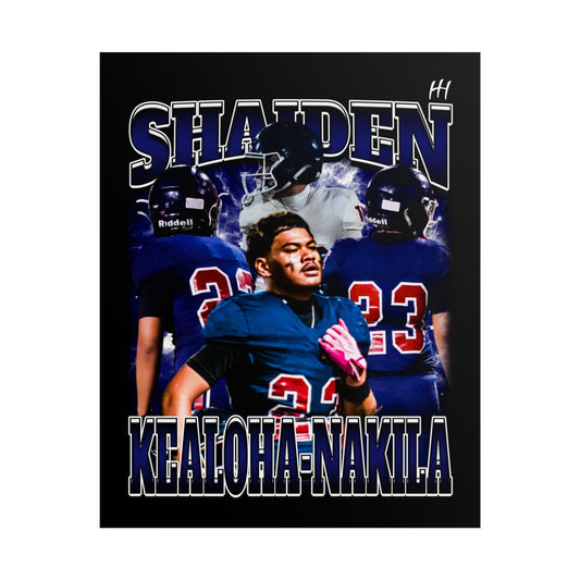 Shaiden Kealoha Nakila Poster - 16″ x 20″