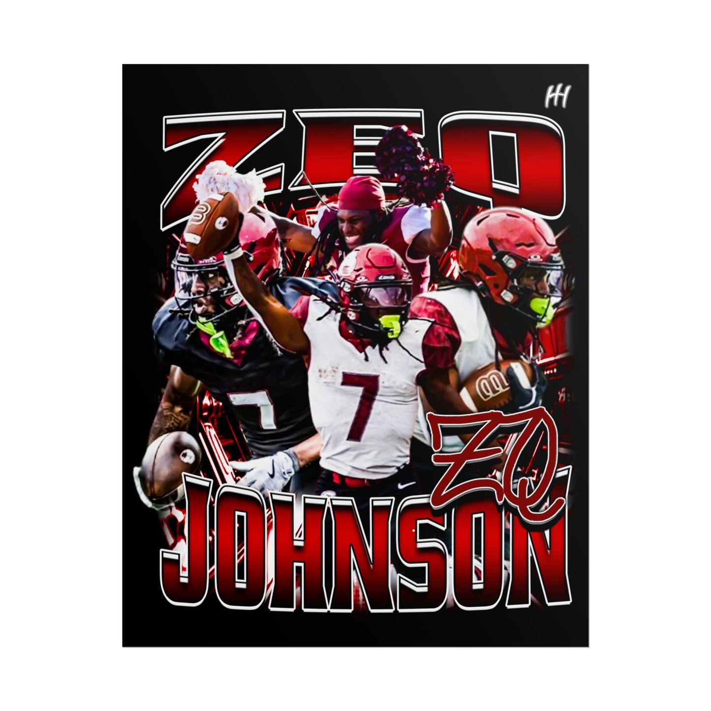 Zeq Johnson Poster - 16″ x 20″
