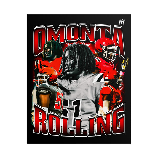 Omonta rolling Poster - 16″ x 20″