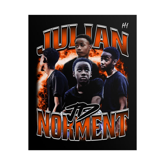 Julian Norment Poster - 16″ x 20″