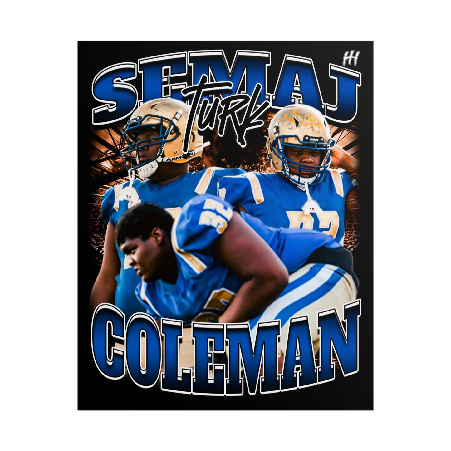 Semaj Coleman Poster - 16″ x 20″