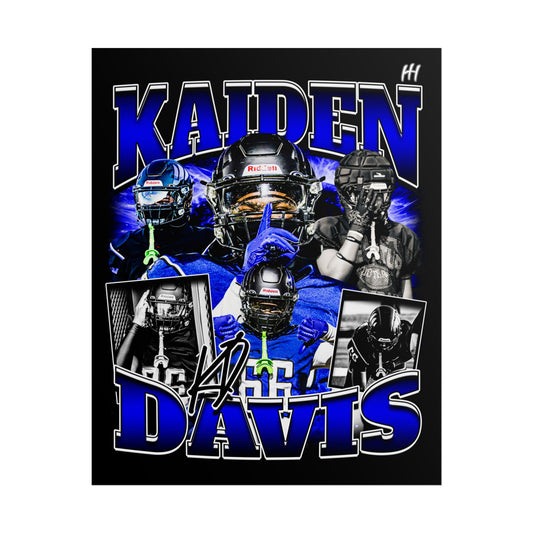 Kaiden Davis Poster - 16″ x 20″