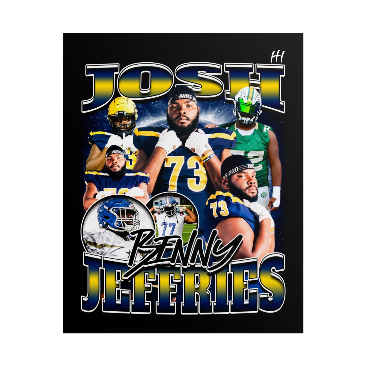 Josh Jeffries Poster - 16″ x 20