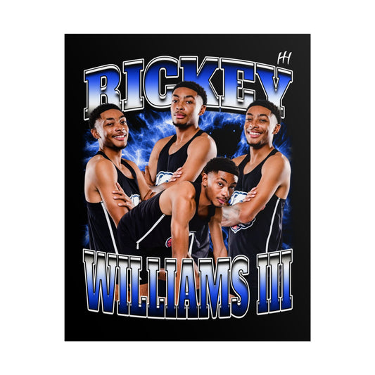 Rickey Williams III Poster - 16″ x 20″