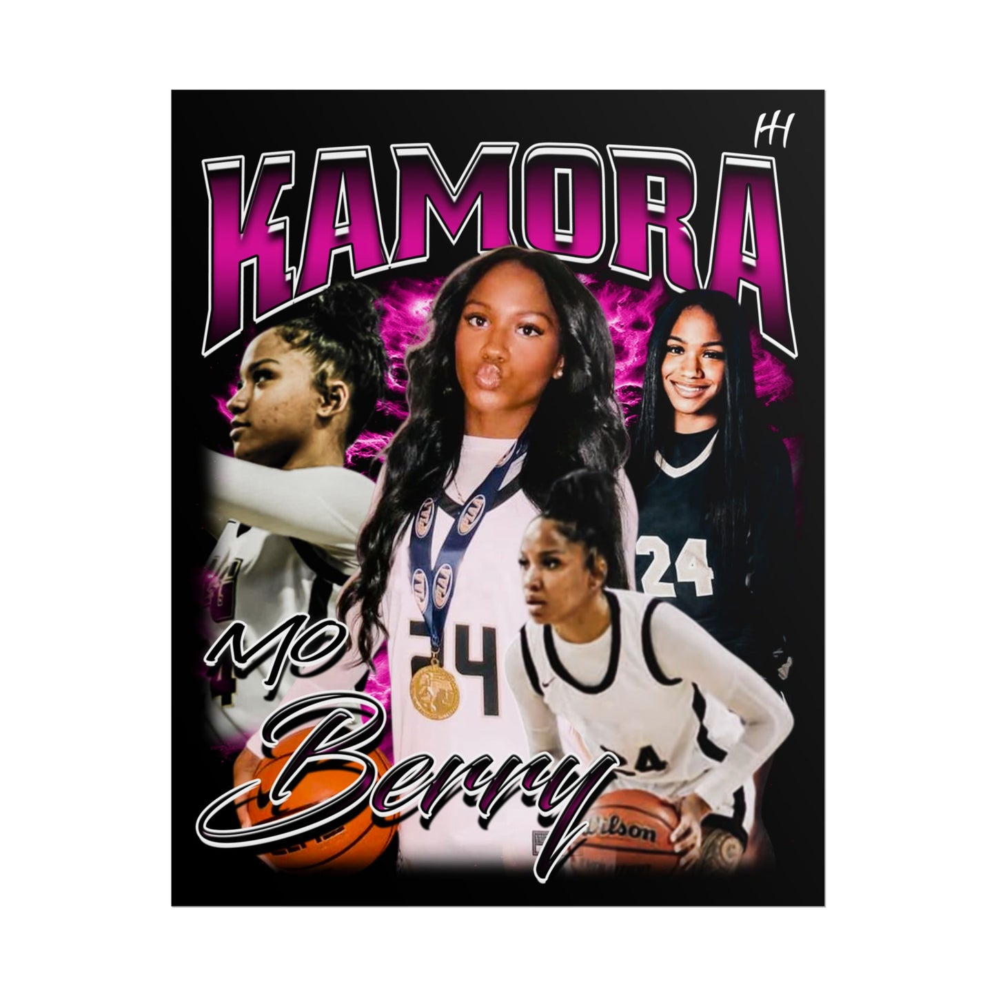 Kamora Berry Poster - 16″ x 20″