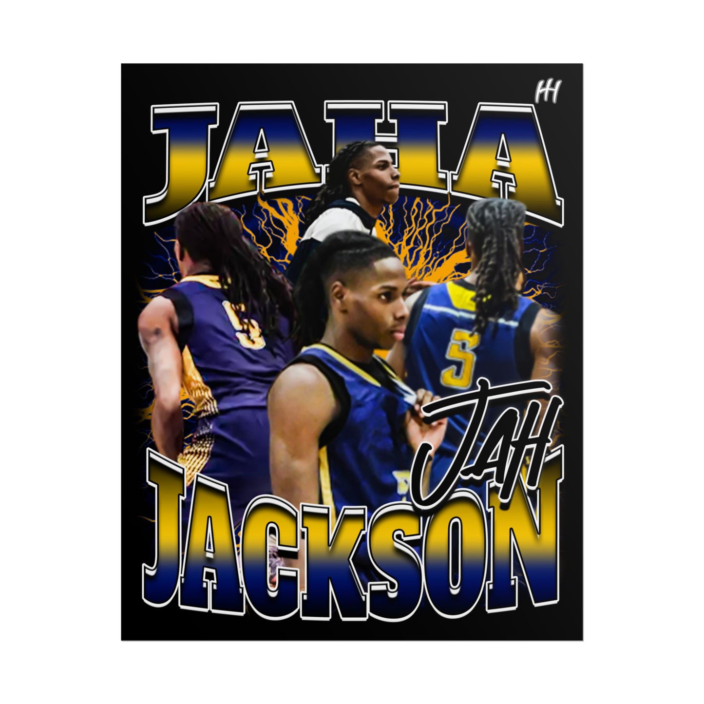 Jaha Jackson Poster - 16″ x 20″
