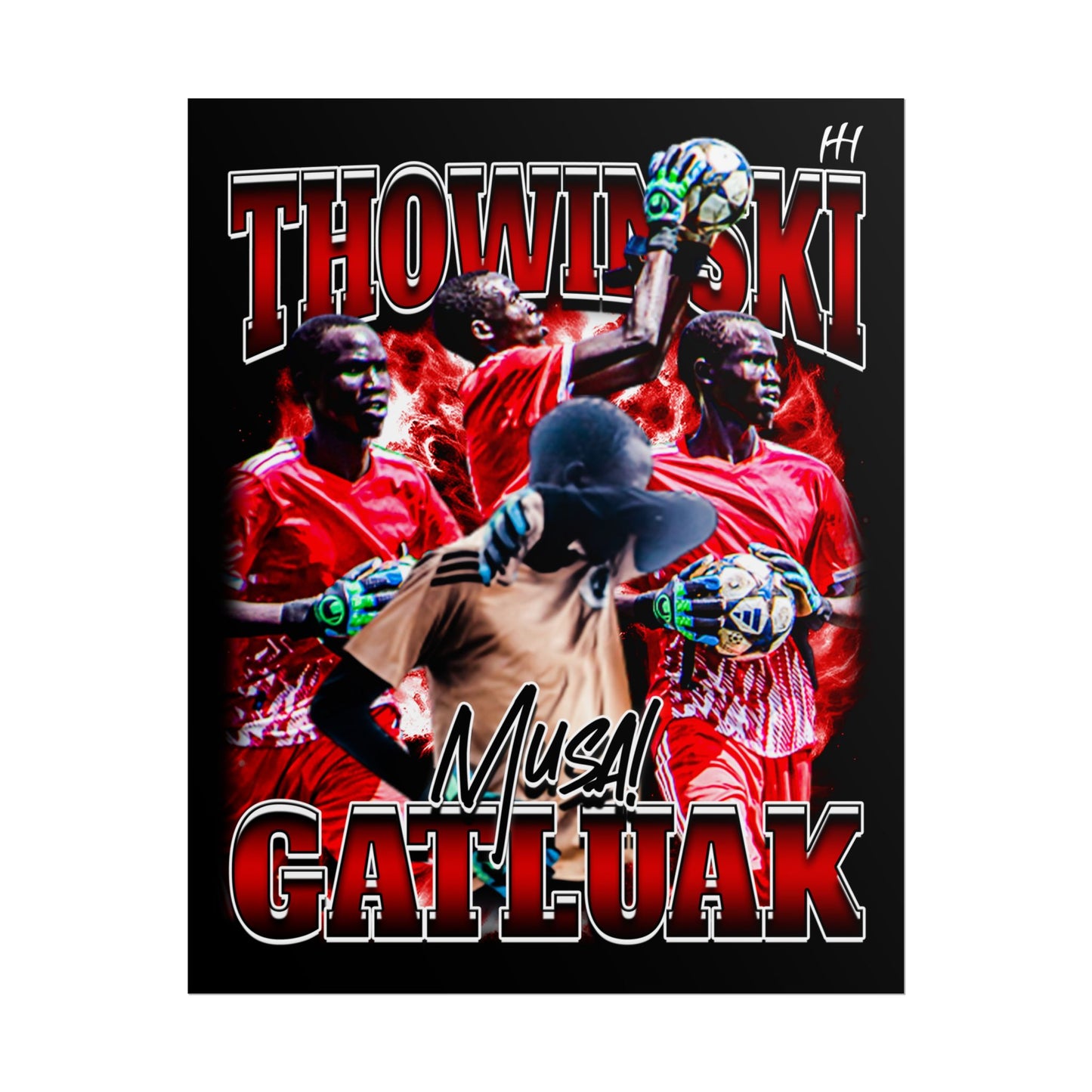 Thowinski Gatluak Poster - 16″ x 20″