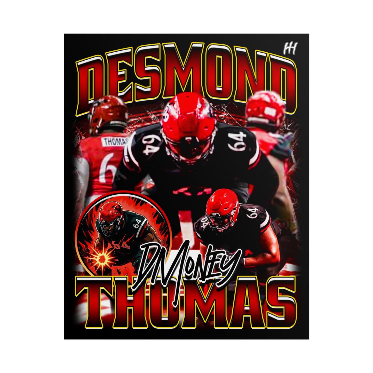 Desmond Thomas Poster - 16″ x 20″