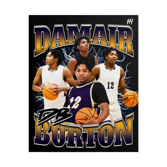 Damair Burton Poster - 16″ x 20″