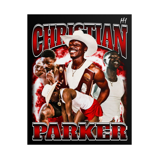 Christian Parker Poster - 16″ x 20″