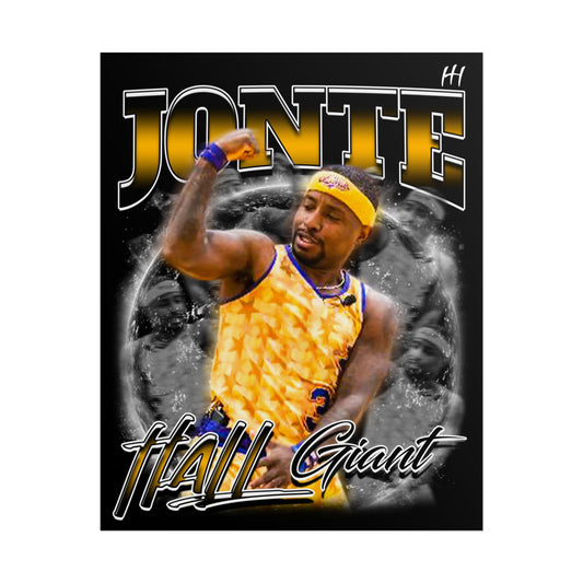 Jonte Hall Poster - 16″ x 20″