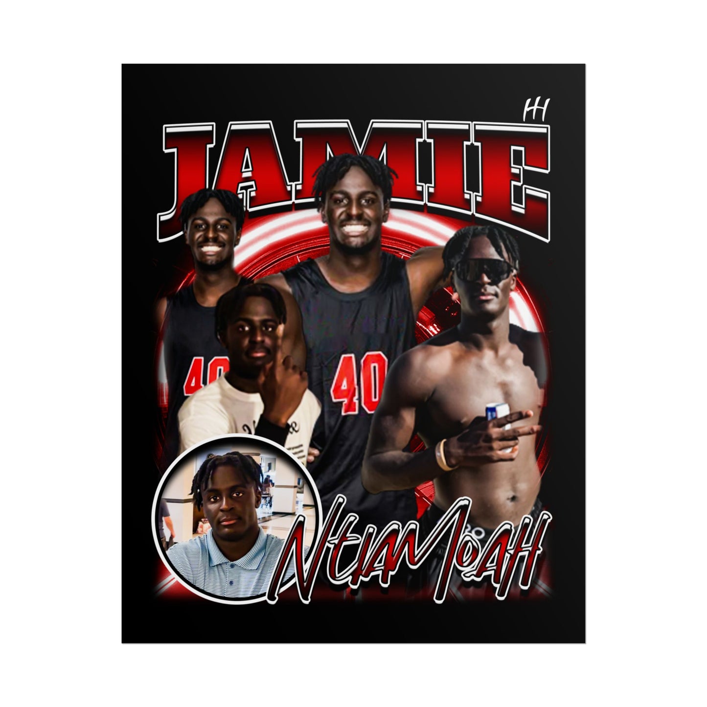 Jamie Ntiamoah Poster - 16″ x 20″