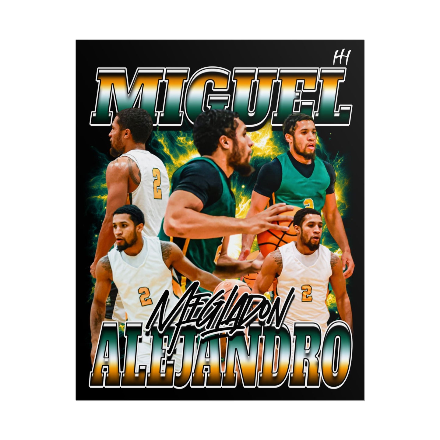 Miguel Alejandro Poster - 16″ x 20″