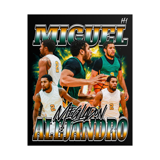 Miguel Alejandro Poster - 16″ x 20″