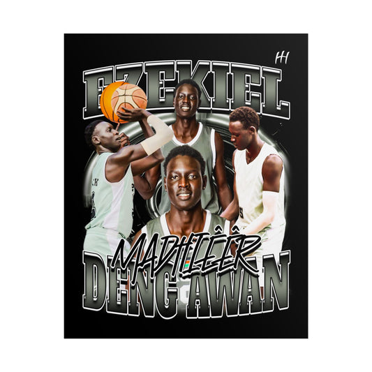 Ezekiel Deng Awan Poster - 16″ x 20″