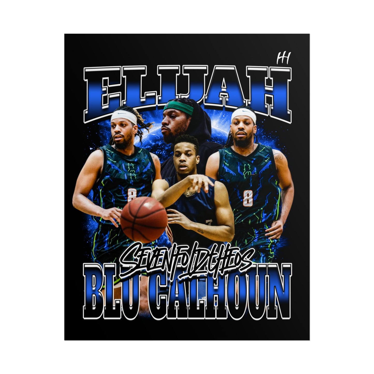 Elijah Blu Calhoun Poster - 16″ x 20″