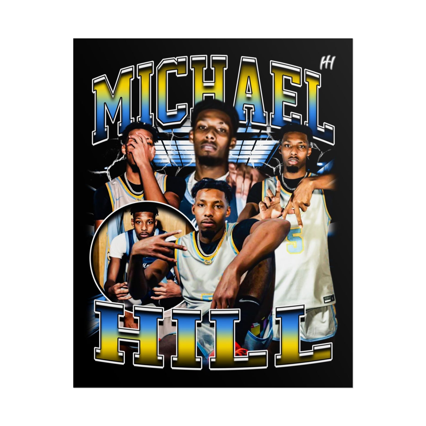 Michael Hill Poster - 16″ x 20″