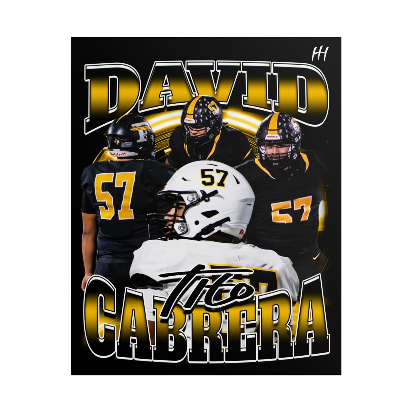 David Cabrera Poster - 16″ x 20″