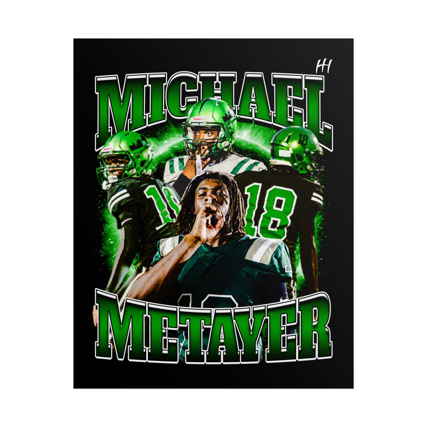 Michael Metayer Poster - 16″ x 20″