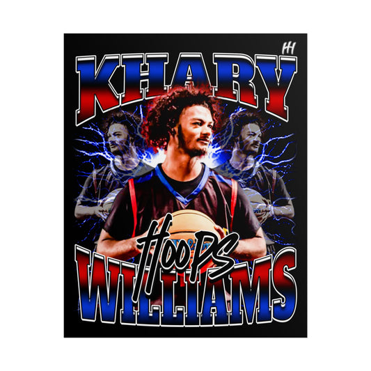 Khary Williams Poster - 16″ x 20″