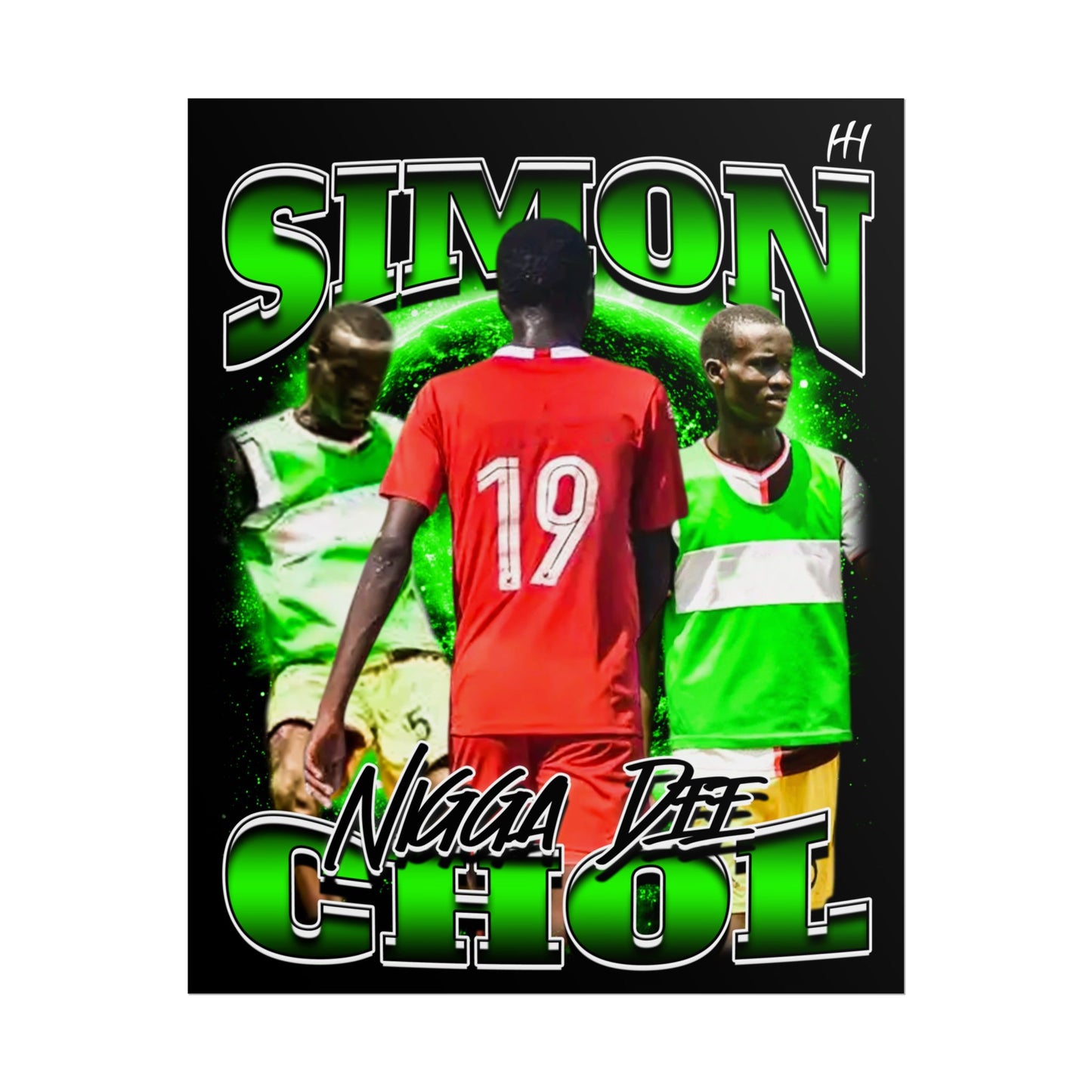 Simon Chol Poster - 16″ x 20″