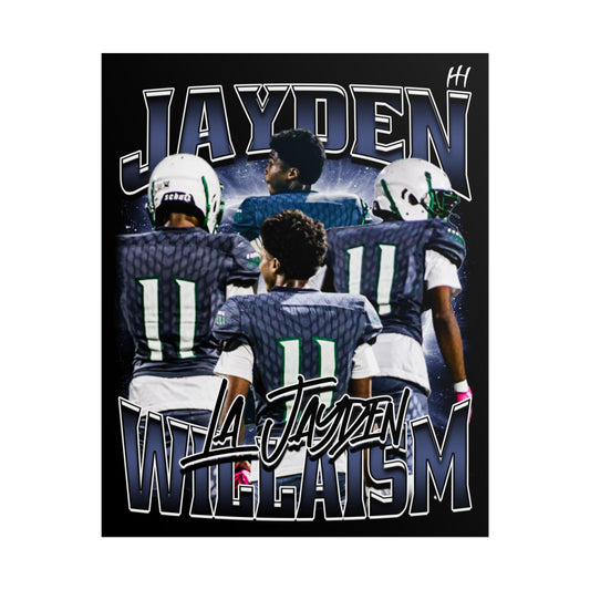 Jayden Willaism Poster - 16″ x 20″