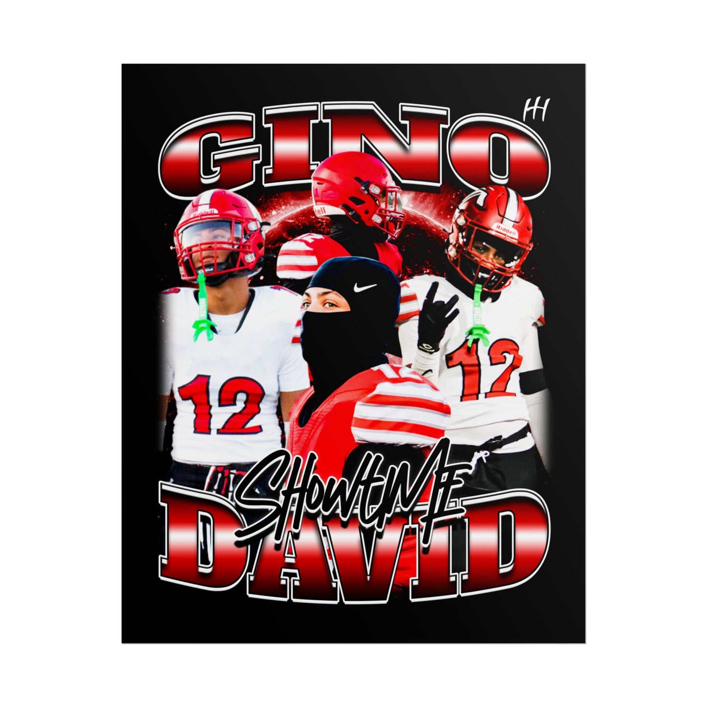 Gino David Poster - 16″ x 20″