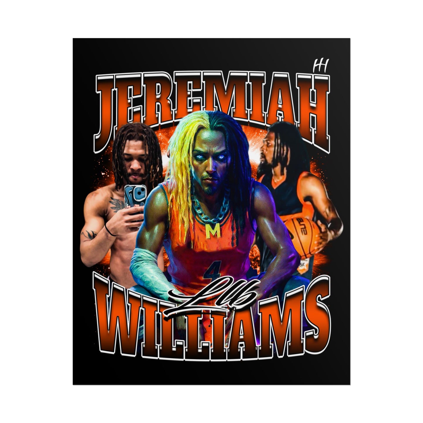 Jeremiah Williams Poster - 16″ x 20″