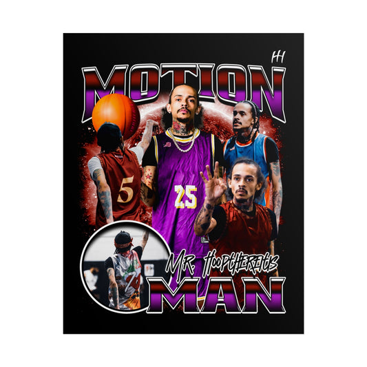 Motion Man Poster - 16″ x 20″