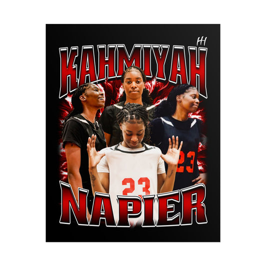 Kahmiyah Napier Poster - 16″ x 20″