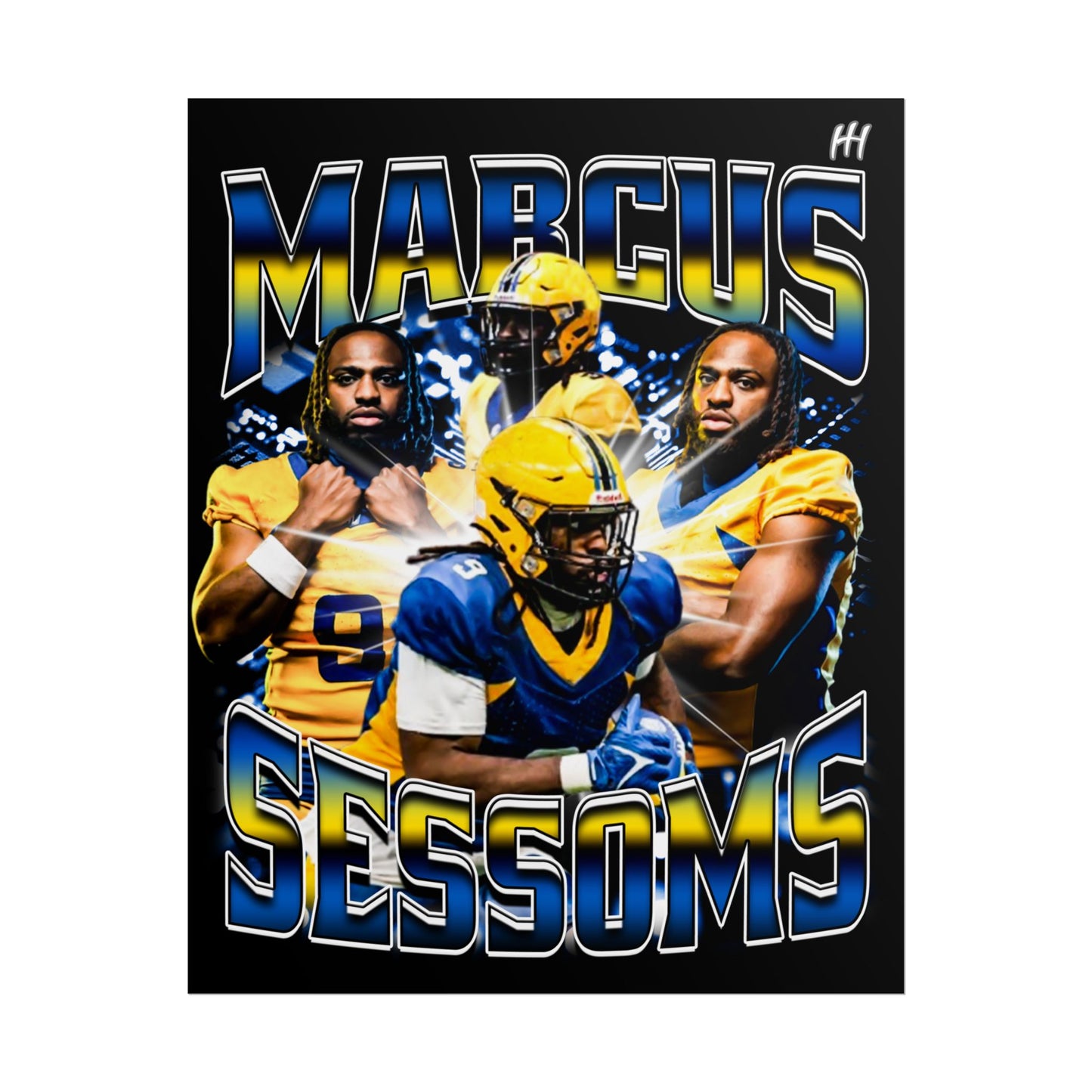 Marcus Sessoms Poster - 16″ x 20″