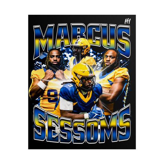 Marcus Sessoms Poster - 16″ x 20″