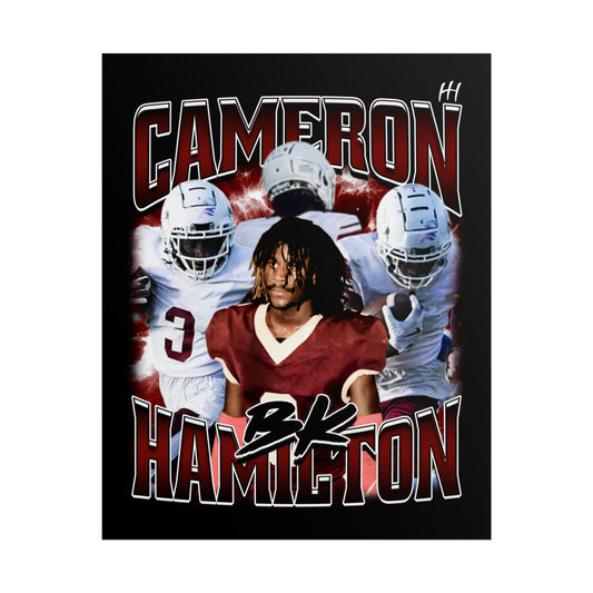 Cameron BK Hamilton Poster - 16″ x 20″