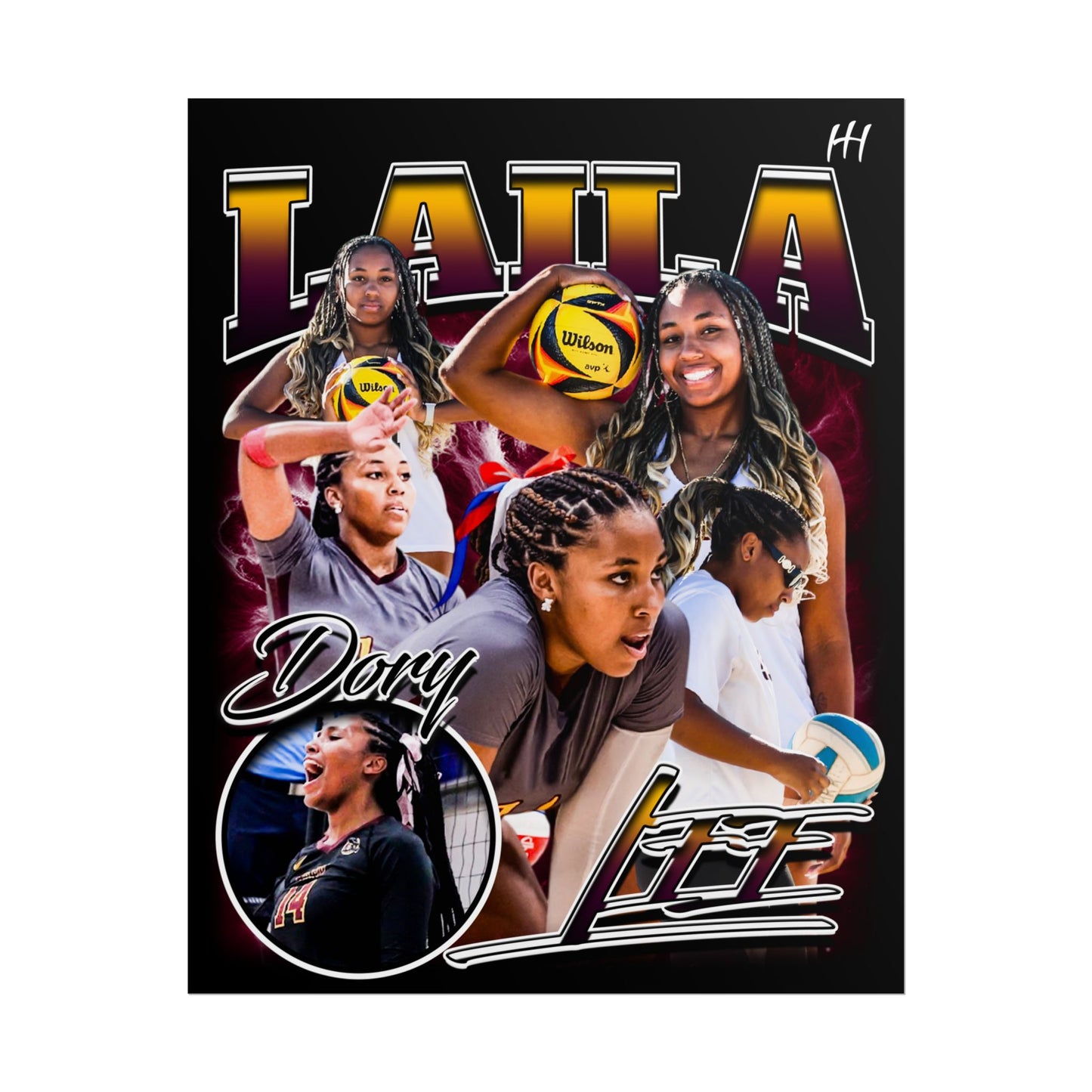 Laila Lee Poster - 16″ x 20″