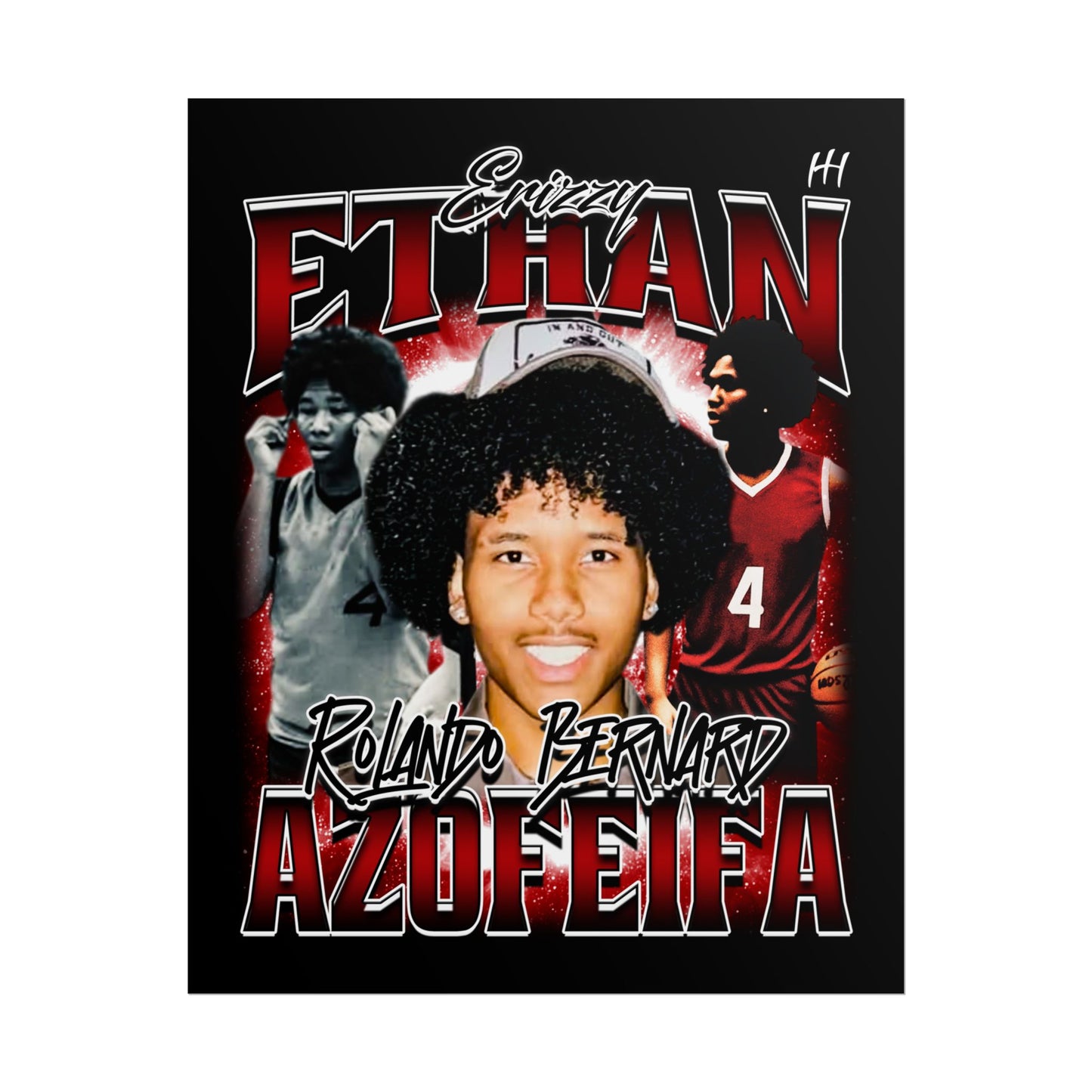 Ethan Rolando Bernard Azofeifa Poster - 16″ x 20″