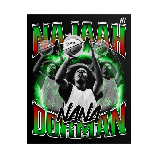 NaJaah Dorman Poster - 16″ x 20″