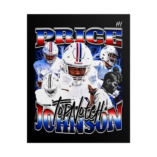 Price Johnson Poster - 16″ x 20″