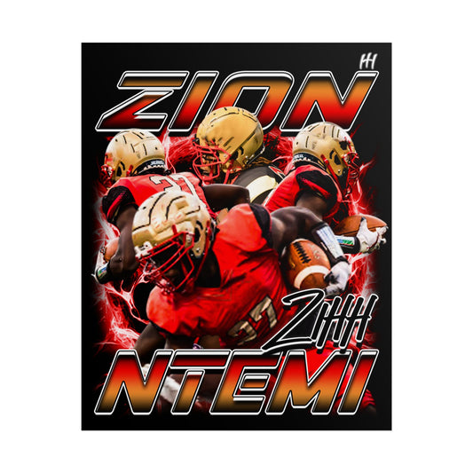 Zion Ntemi Poster - 16″ x 20″