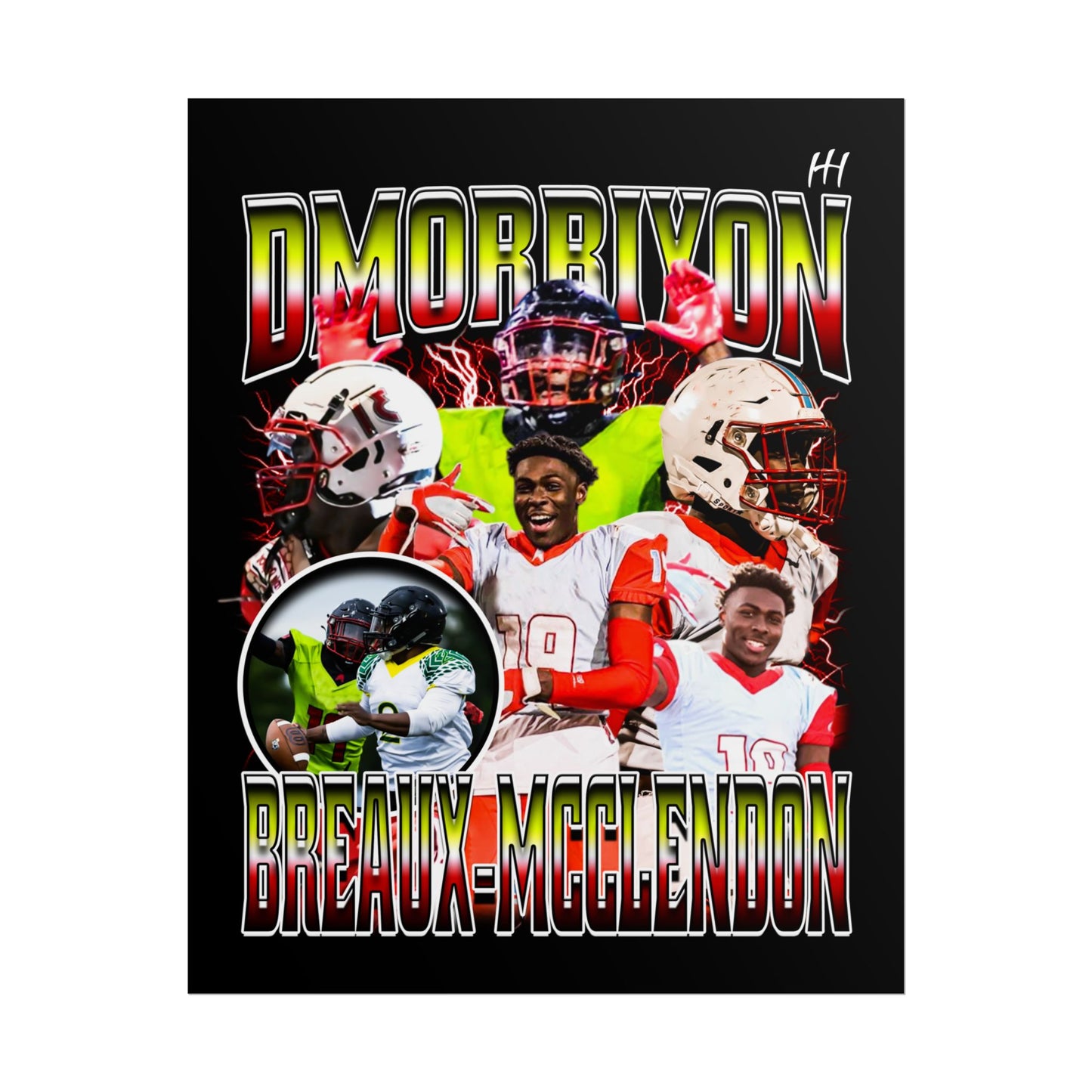 Dmorriyon Breaux-McClendon Poster - 16″ x 20″