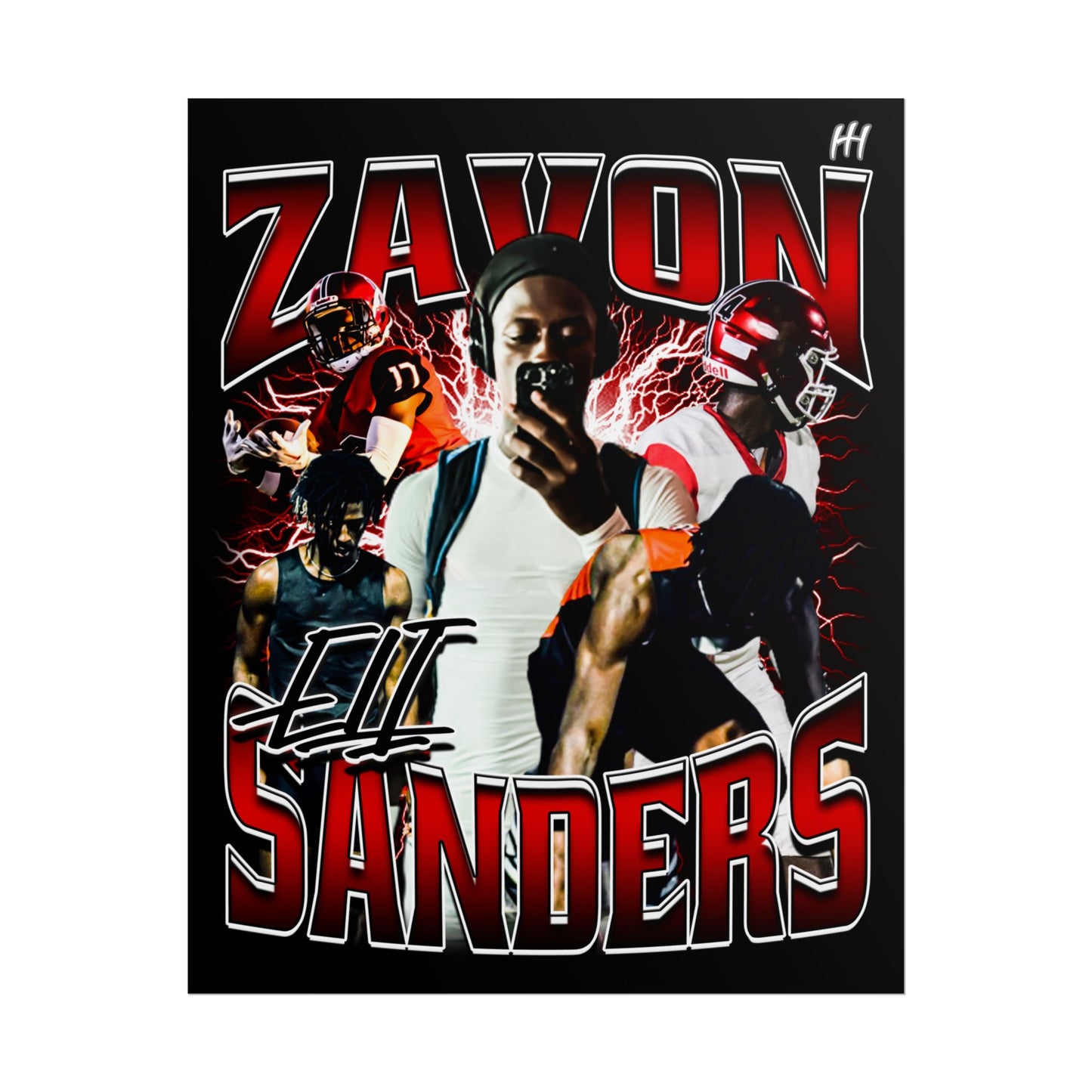 Zavon Sanders Poster - 16″ x 20″