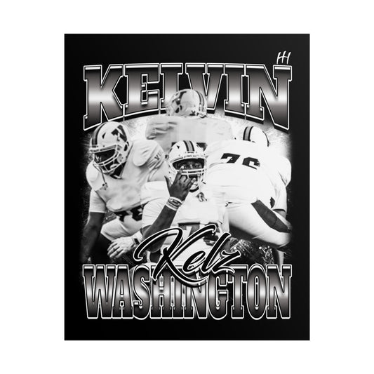 Kelvin Washington Poster - 16″ x 20″