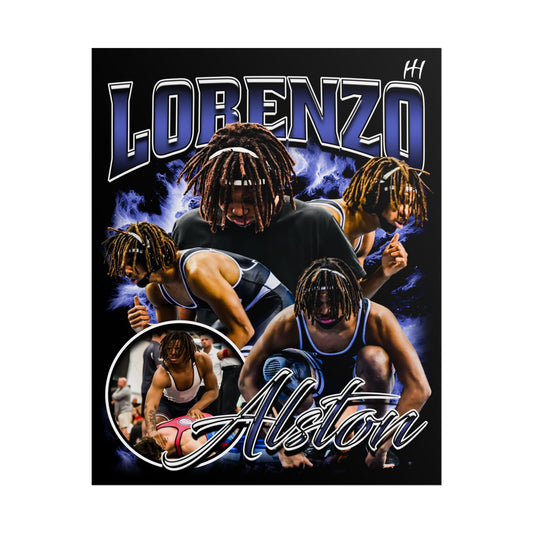 Lorenzo Alston Poster - 16″ x 20″
