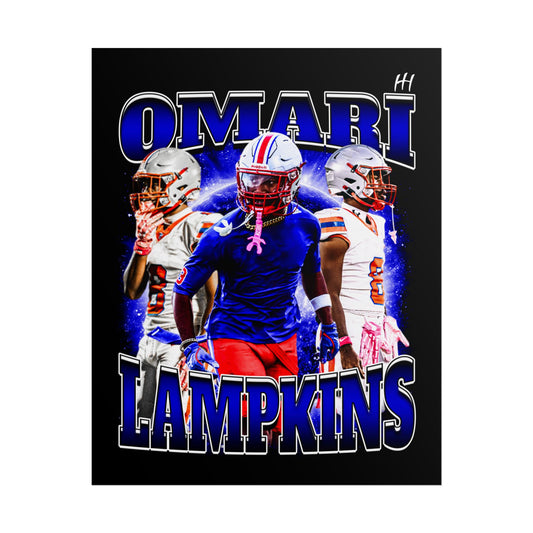Omari Lampkins Poster - 16″ x 20″