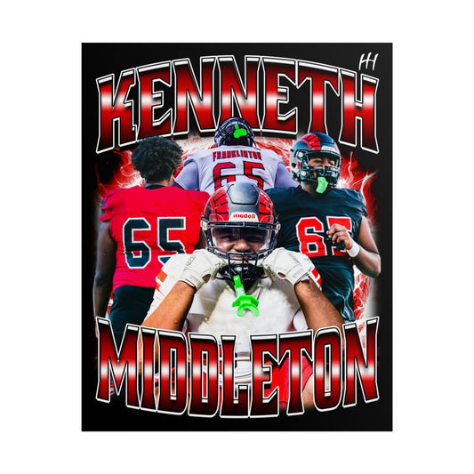 Kenneth Middleton Poster - 16″ x 20