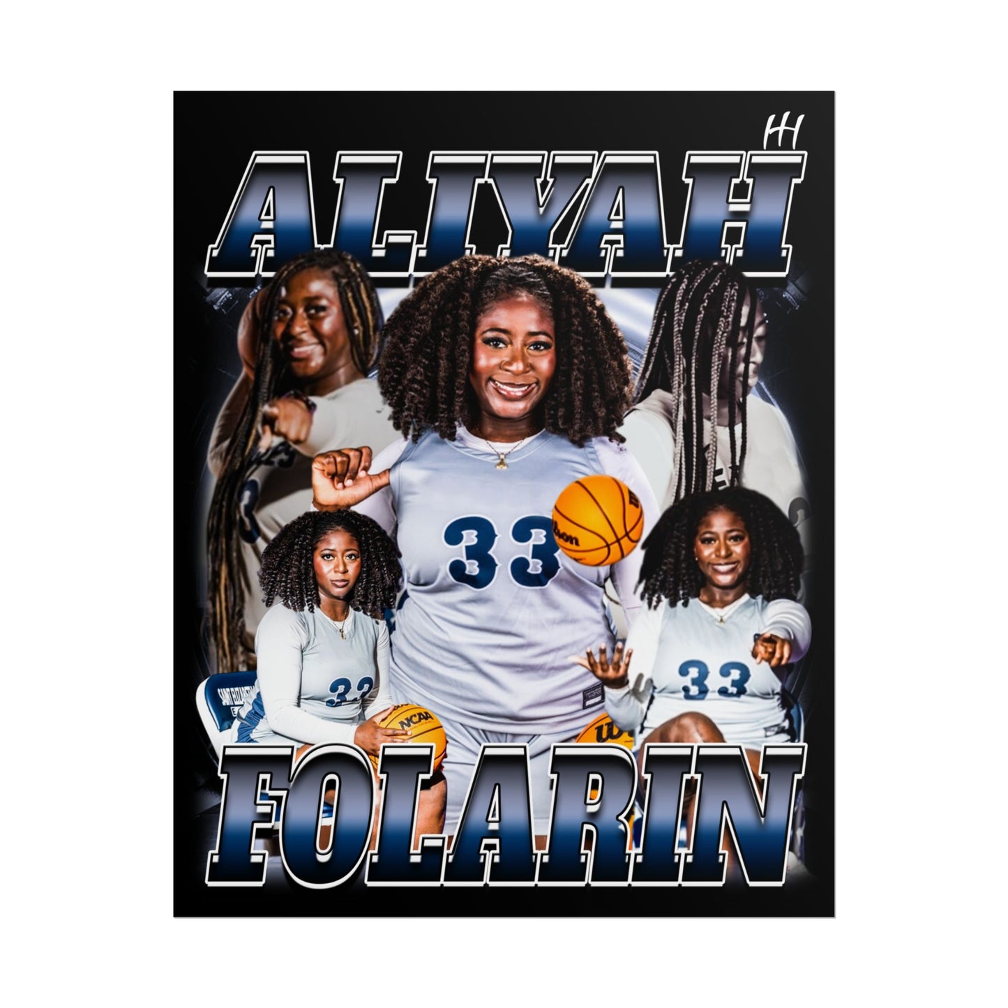 Aliyah Folarin Poster - 16″ x 20″