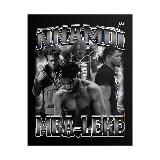 Nnamdi Steven Mba leke Poster - 16″ x 20″